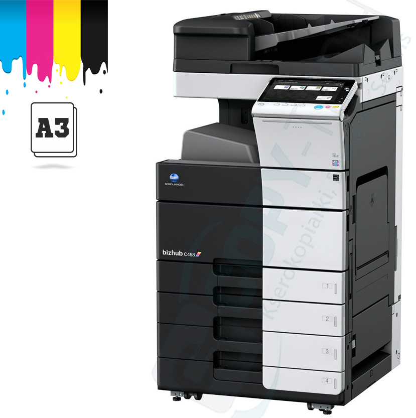konica minolta bizhub c458
